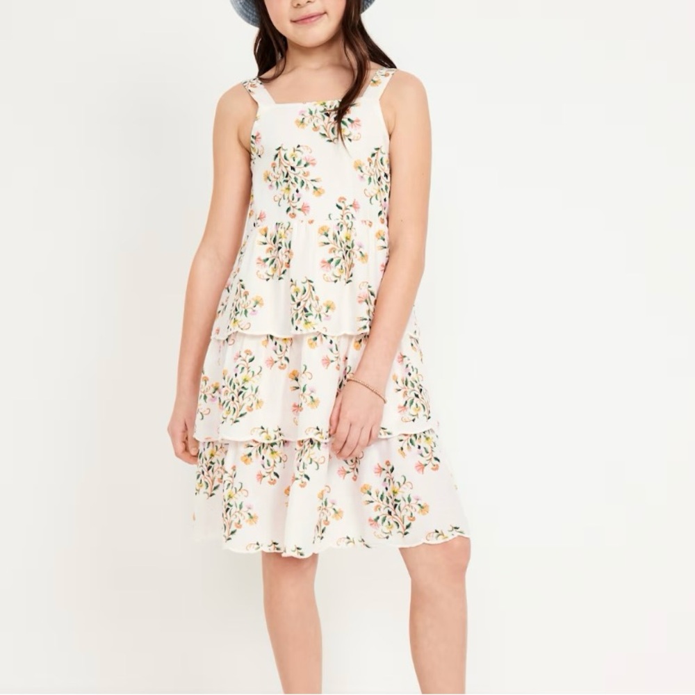 Old Navy Sleeveless Tiered Dress Size Large